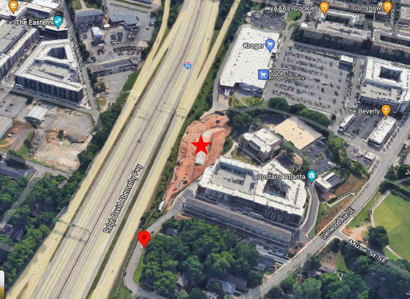 New mid-rise building lords over Interstate 20 in Grant Park